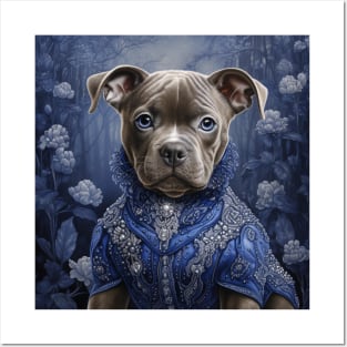 Majestic Pit Bull Posters and Art